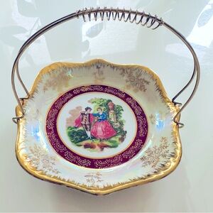 Vintage Decorative Lusterware Plate Made in Japan